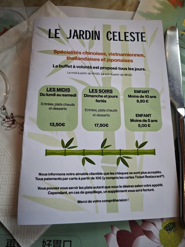 Le jardin celeste (buffet à volonté) - Menu Image 4